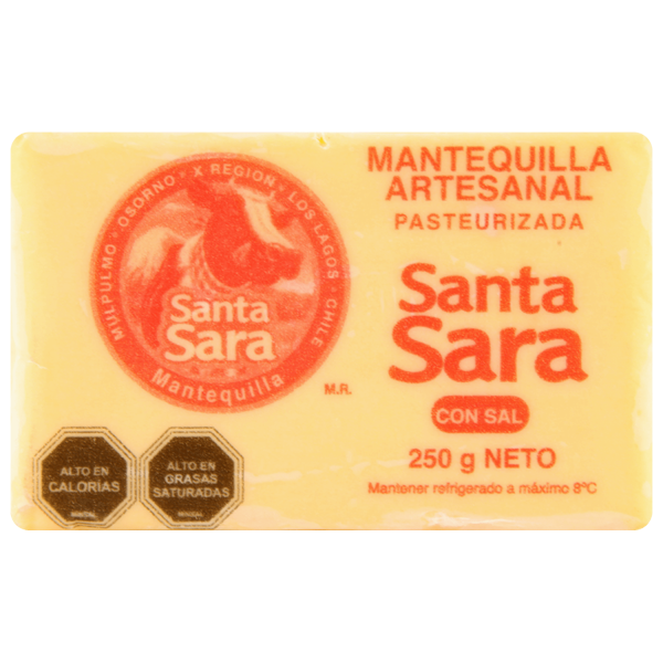 MANTEQUILLA SANTA SARA 250 GRS