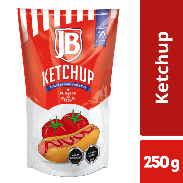 KETCHUP JB 250 GRS