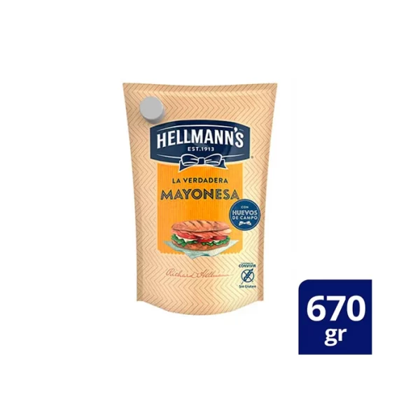 HELLMANNS TRADICIONAL 670 GRS