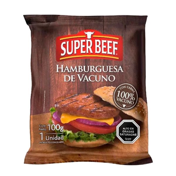 HAMBURGUESA VACUNO SUPER BEEF 3UN